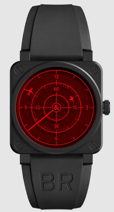 Bell & Ross BR 03-92 RED RADAR CERAMIC BR0392-RRDR-CE/SRB Replica Watch